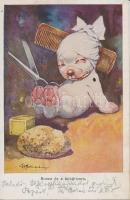 'Bonzo és a bubifrizura' B.K.W.I. Bonzo Serie IX/2 s: G. E. Studdy (fl)