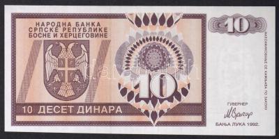 Horvátország/Krajina Szerb Köztársaság 1992. 10D T:I