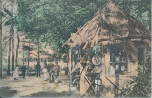 Pöstyén, park, bazár; kiadja Gipsz H. (EB)