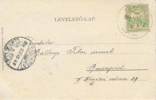 Révfülöp, Balatongyöngye szálloda; kiadja Schwarcz József