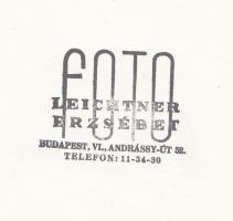 cca 1930-1940 Leichtner Erzsébet vintage fotója Szentpál Olga tánccsoportjáról, pecséttel jelzett, 2...