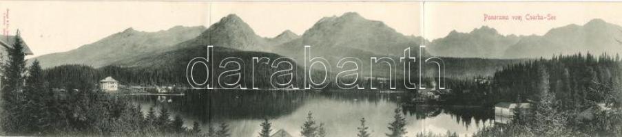 Tátra Csorba-tó, panoramacard