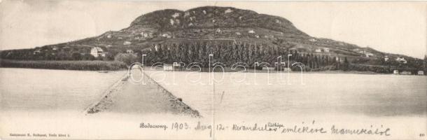Badacsony móló, panoramacard