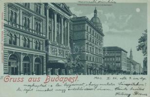 Budapest V. Nemzeti Színház, litho