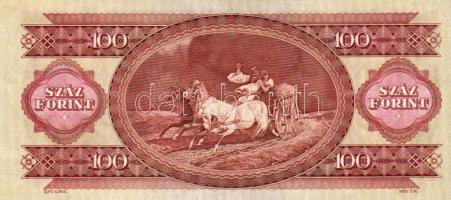 1980. 100Ft T:II+ Csak egyszer hajtva!