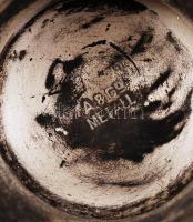 2 db A&C metall kupa, fém, jelzett, m:14 cm (2×)