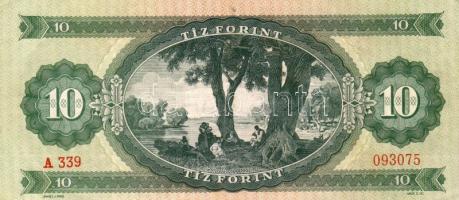 1957. 10Ft T:II Csak egyszer hajtva!