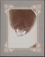 cca 1900 UFO portré, 17x12 cm, karton 25x20 cm