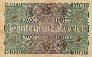 Ausztria 1924. 10.000K T:II