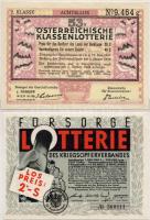 Ausztria 1950-52. 2klf sorsjegy T:II+