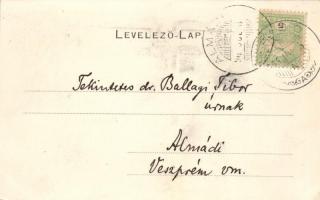 Zsibó, Wesselényi-kastély, a Merza testvérek üzlete / shop, castle, floral