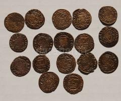 1526-1564. I.Ferdinánd 17klf denár Ag T:2,2/3