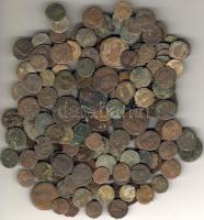 Róma/Császárság 144db kisbronz T:részben tisztítatlan, 3,4