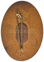 ~1985. "150 éves a magyar hajóépítés" Br jelvény (44x31mm) T:2