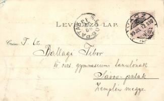 1899 Vác, litho; kiadja Mayer Sándor (EK)