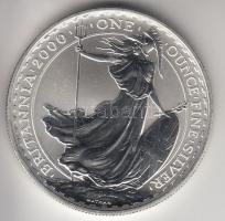 Nagy Britannia 2000. 2Ł Ag "Britannia" 1 uncia T:PP
Great Britain 2000. 2 Pounds Ag "...