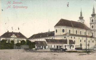 Sasvár-Morvaőr; Kegytemplom és kolostor / monastery
