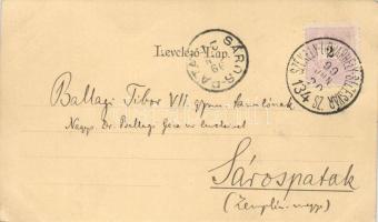 1899 Székelyudvarhely 'Posner, Budapest'