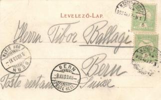 Kassa, Rákóczi tér, Rákóczi ereklyekiállítás épülete; kiadja Breitner Mór / Rákóczi museum