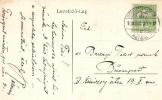 Turócszentmárton, utcakép Steinitz kereskedésével / street with shop