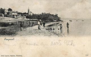 Balatonszepezd, part; Mérei Ignácz kiadása (fl)