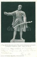 1900 Nagykőrös, Kossuth-szobor, Tóth András debreceni szobrásztól; Geszner Jenő kiadása