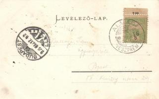 Balatonalmádi, Budatava; kiadja Pósa Endre