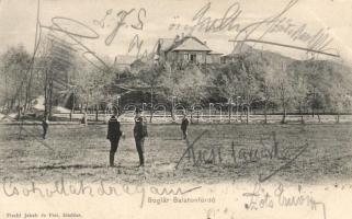 Balatonboglár, villák; kiadja Fischl Jakab és fiai