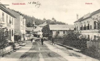 Tusnádfürdő, Posta út; Klein Antalné kiadása / street