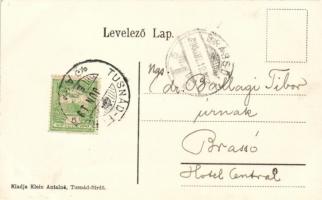 Tusnádfürdő, Posta út; Klein Antalné kiadása / street