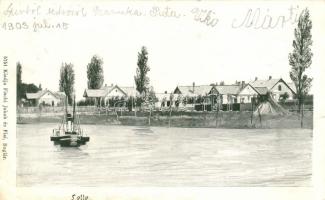 Balatonlelle, parti villák; kiadja Fischl Jakab és fiai