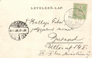 Balatonalmádi, Hajó váróterem; kiadja Pósa Endre