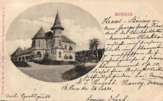 1899 Birkis, Mocsónyi-kastély / castle (b)