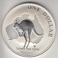 Ausztrália 2000. 1$ Ag "Kenguru" 1 uncia T:P
Australia 2000. 1 Dollar Ag "Kangaroo&qu...