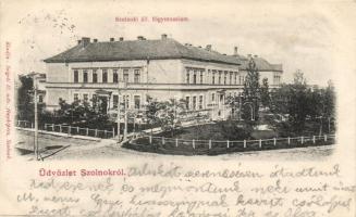 Szolnok állami főgimnázium; Szigeti H. kiadása