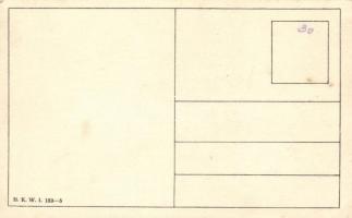 'Neckerei' Wiener art postcard B.K.W.I. 123-5 s: August Patek