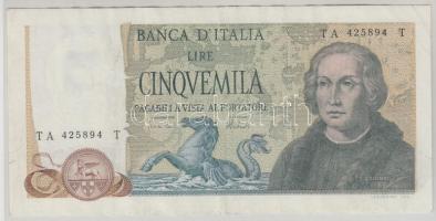 Olaszország 1971-1977. 5000L T:III Italy 1971-1977. 5000 Lire C:F Krause 102