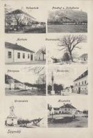 Szarvkő, Hornstein; cemetery, pharmacy