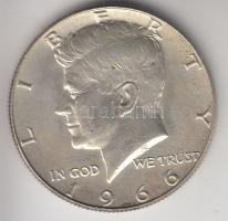 Amerikai Egyesült Államok 1966. 1/2$ Ag "Kennedy" T:2 USA 1966. 1/2 Dollar Ag "Kennedy" C:XF