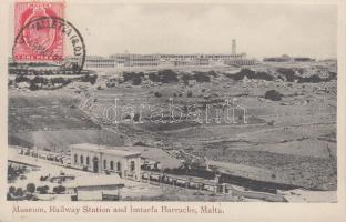 Malta, Railway station, museum, Imtarfa barracks (EB)