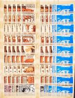 Egész világra kiterjedő gyufacímke gyűjtemény 28 kötetben, közte kevés hotelcímke, összesen 31890 darab, benne kevés duplikát / Large match label collection in 28 books, together 31890 pieces with few doubles