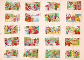 Egész világra kiterjedő gyufacímke gyűjtemény 28 kötetben, közte kevés hotelcímke, összesen 31890 da...