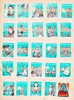 Egész világra kiterjedő gyufacímke gyűjtemény 28 kötetben, közte kevés hotelcímke, összesen 31890 da...