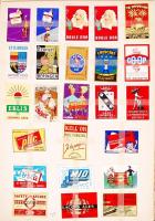 Egész világra kiterjedő gyufacímke gyűjtemény 28 kötetben, közte kevés hotelcímke, összesen 31890 da...