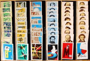 Egész világra kiterjedő gyufacímke gyűjtemény 28 kötetben, közte kevés hotelcímke, összesen 31890 da...