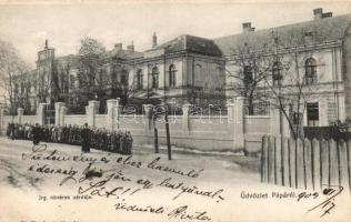 Pápa Irgalmas nővérek zárdája; Kis Tivadar kiadása (kis szakadás / small tear)