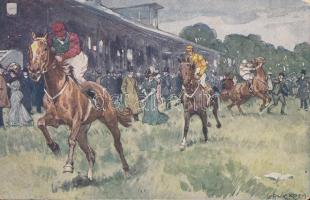 Horse Race B.K.W.I. 493-6 s: Ludwig Koch
