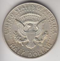 Amerikai Egyesült Államok 1967. 1/2$ Ag "Kennedy" T:2
USA 1967. 1/2 Dollar Ag "Kenned...