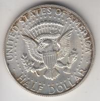 Amerikai Egyesült Államok 1967. 1/2$ Ag "Kennedy" T:2 USA 1967. 1/2 Dollar Ag "Kennedy" C:XF