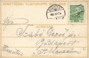 Wiener Werkstätte No. 4. Kunstschau Klimtgruppe, Wien, 1908. s: E. Hoppe